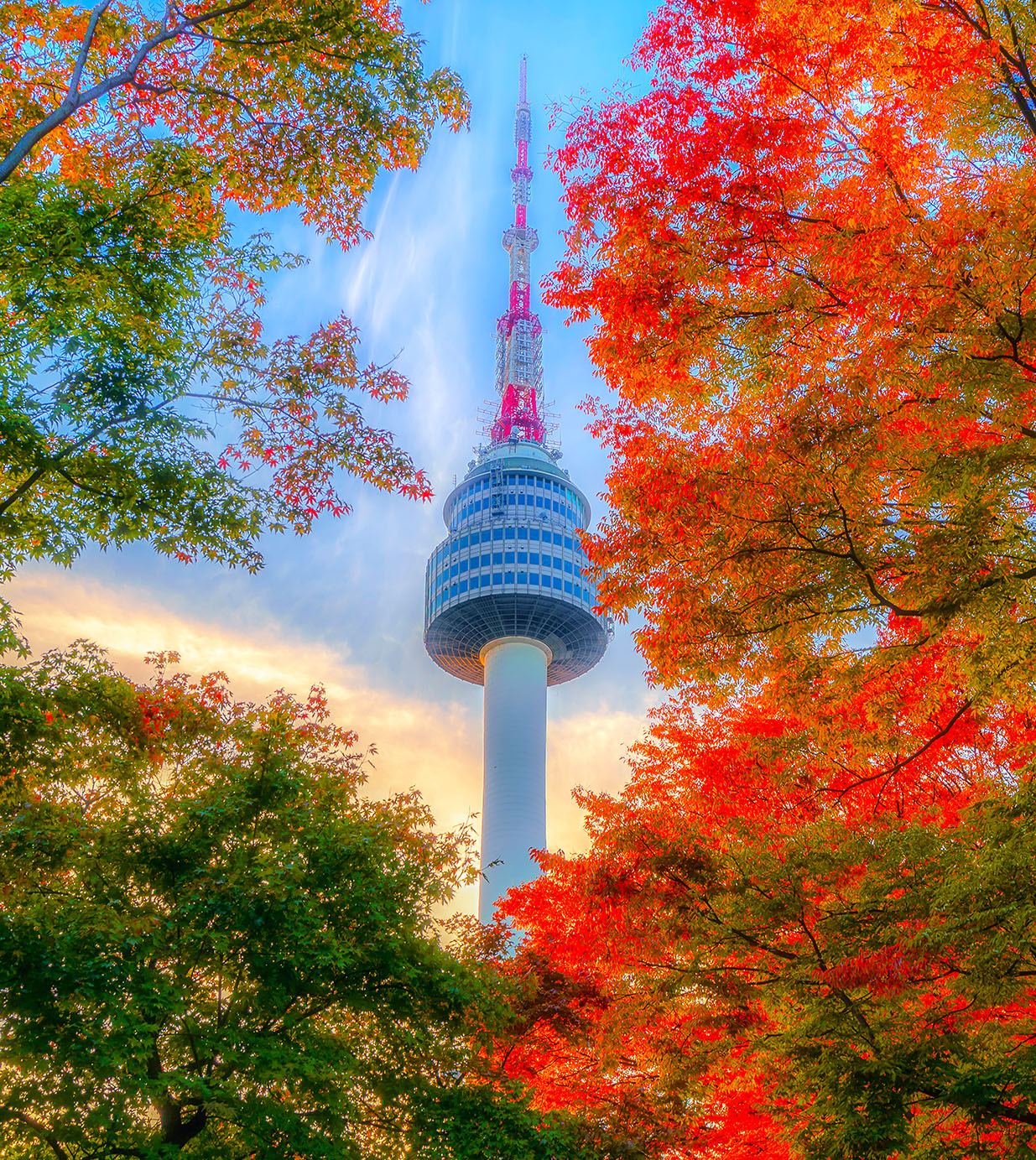 Seoul Tower Wallpapers - Top Free Seoul Tower Backgrounds ...