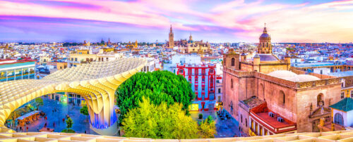 Seville Sunset Jigsaw Puzzle