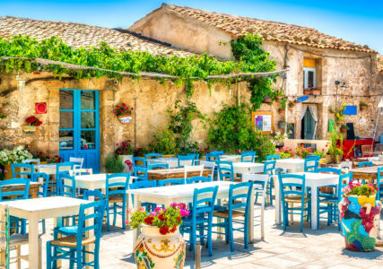 Sicilian Cafe Jigsaw Puzzle