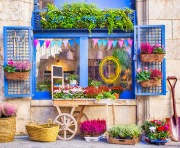 Spain Flower Shop Jigsaw Puzzle