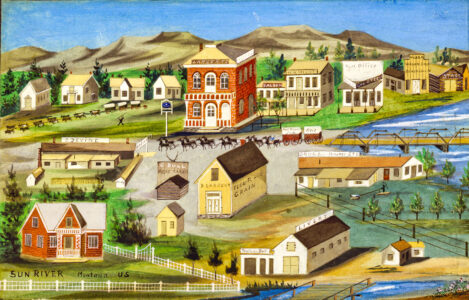 Sun River Montana Jigsaw Puzzle