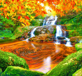 Suuctu Falls Jigsaw Puzzle