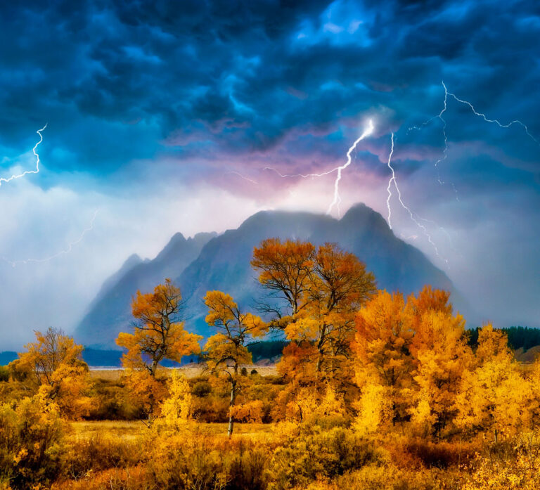 Teton Thunderstorm Jigsaw Puzzle