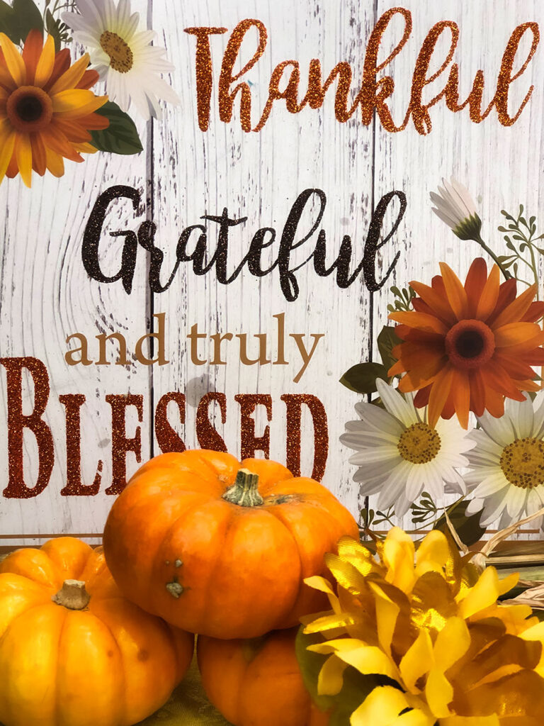 Thankful and Blessed Jigsaw Puzzle