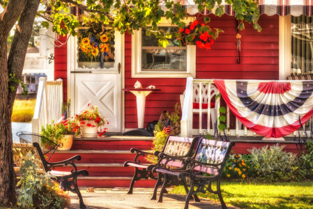 Traditional American House Jigsaw Puzzle