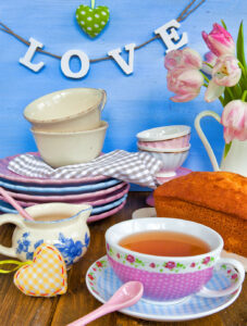 Valentine Tea and Cake Jigsaw Puzzle