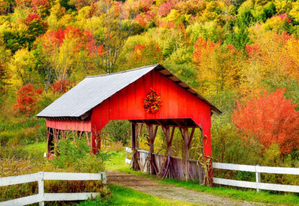 Vermont Covered Bridge Jigsaw Puzzle