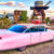 Vintage Pink Cadillac Jigsaw Puzzle