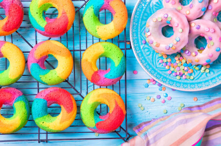 Vivid Doughnuts Jigsaw Puzzle