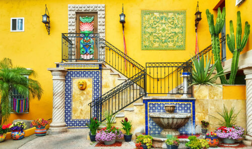 Yellow Villa Jigsaw Puzzle